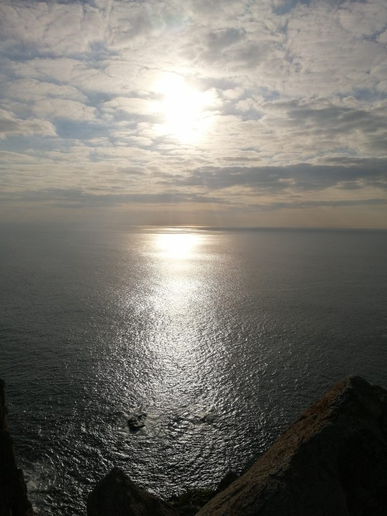 Licht auf dem Meer